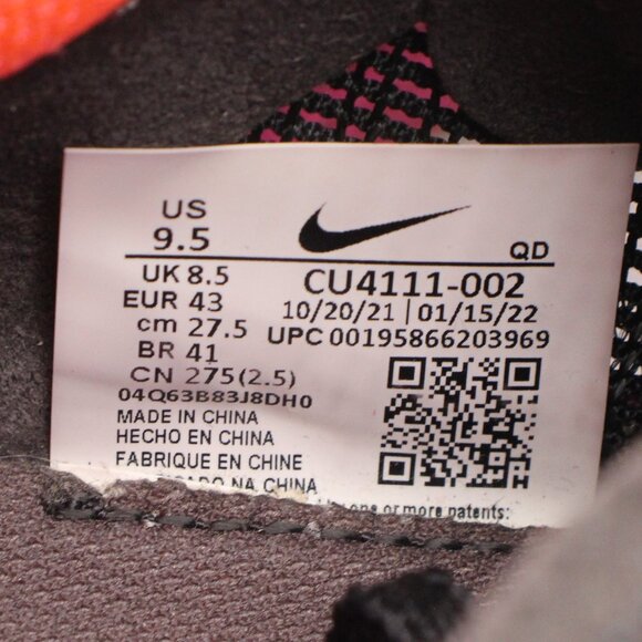 Nike Air ZoomX Vaporfly Next% 2 Mens Size 9.5 Raptors Black Running CU4111-002 - Picture 3 of 10